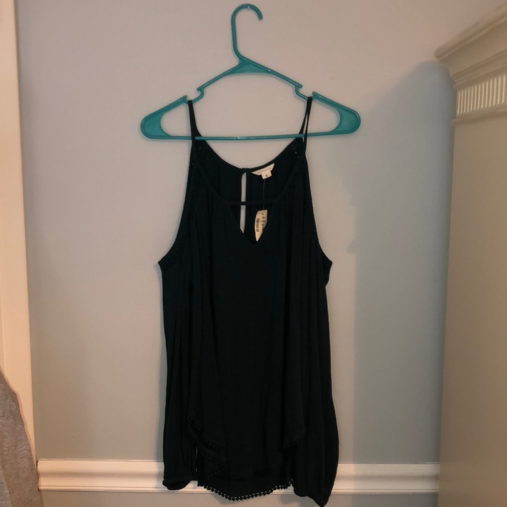 Aeropostale green off-the-shoulder long sleeve